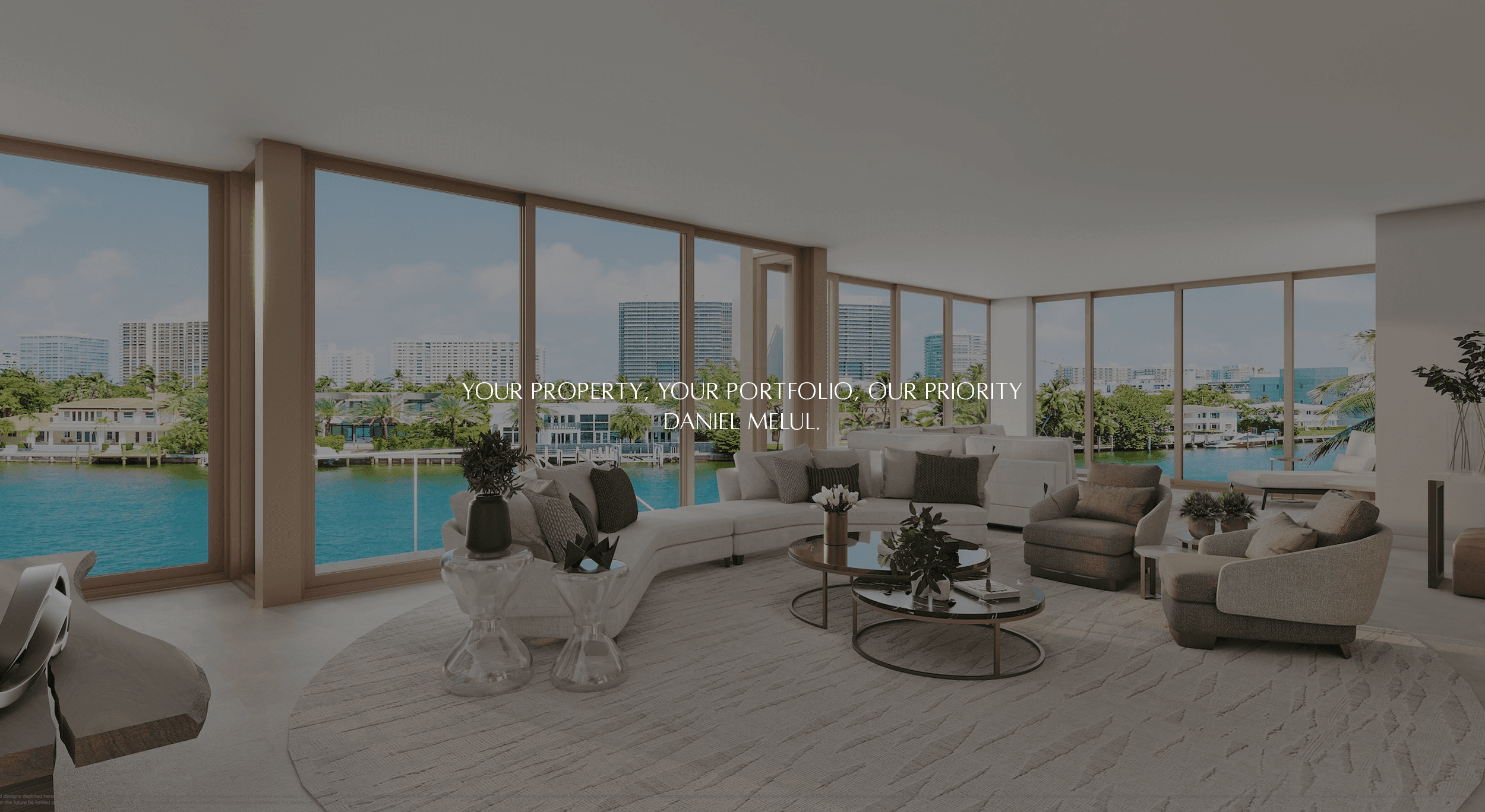Hero Image of website